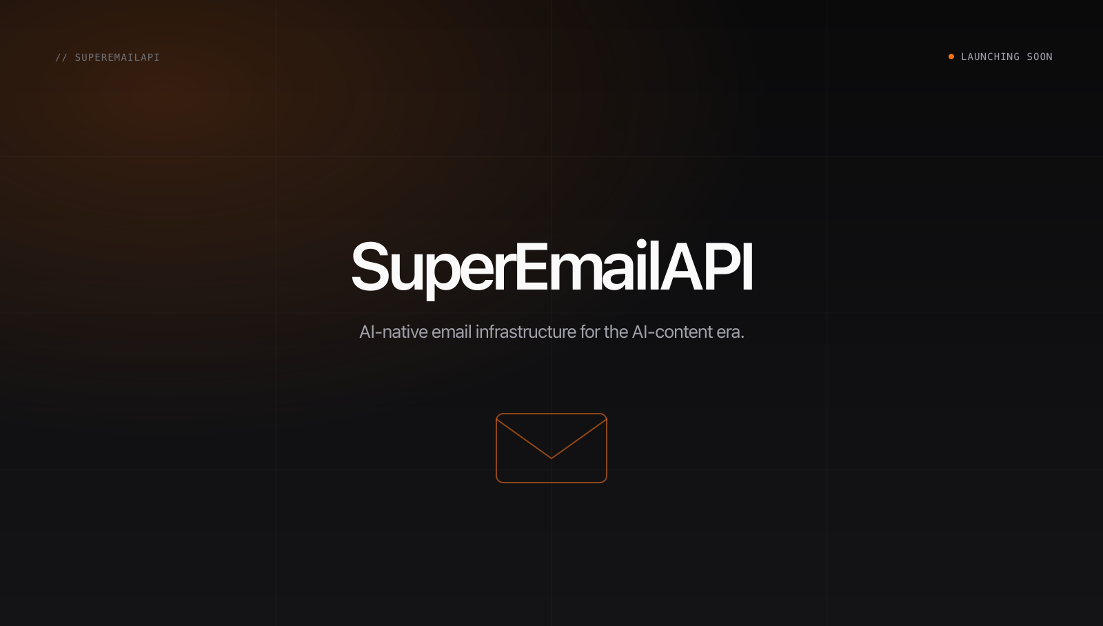SuperEmailAPI — launching soon